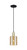 Innovations - 716-1P-BAB-G116 - One Light Mini Pendant - Arcadia - Black Antique Brass