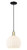 Innovations - 716-1P-BAB-G1217-10WV - One Light Mini Pendant - Arcadia - Black Antique Brass