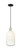 Innovations - 716-1P-BAB-G482-7OP - One Light Mini Pendant - Arcadia - Black Antique Brass