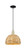 Innovations - 716-1P-BAB-RBD-12-NAT - One Light Mini Pendant - Arcadia - Black Antique Brass