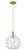 Innovations - 716-1P-BB-G122-10RW - One Light Mini Pendant - Arcadia - Brushed Brass
