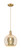 Innovations - 716-1P-BB-G128-10 - One Light Mini Pendant - Arcadia - Brushed Brass