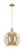 Innovations - 716-1P-BB-G128-14 - One Light Mini Pendant - Arcadia - Brushed Brass