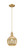 Innovations - 716-1P-BB-G458-7ME - One Light Mini Pendant - Arcadia - Brushed Brass