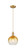 Innovations - 716-1P-BB-G483-8AM - One Light Mini Pendant - Arcadia - Brushed Brass