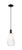 Innovations - 716-1P-BK-G480-6OP - One Light Mini Pendant - Arcadia - Matte Black
