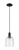 Innovations - 716-1P-BK-G558-6SDY - One Light Mini Pendant - Arcadia - Matte Black