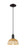 Innovations - 716-1P-BK-NBD2-75-NAT - One Light Mini Pendant - Arcadia - Matte Black