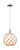 Innovations - 716-1P-PC-G121-10RB - One Light Mini Pendant - Arcadia - Polished Chrome