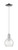Innovations - 716-1P-PC-G124-6 - One Light Mini Pendant - Arcadia - Polished Chrome