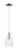 Innovations - 716-1P-PC-G342 - One Light Mini Pendant - Arcadia - Polished Chrome