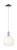 Innovations - 716-1P-PC-G483-8OP - One Light Mini Pendant - Arcadia - Polished Chrome