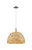 Innovations - 716-1P-PC-RBD-16-NAT - One Light Mini Pendant - Arcadia - Polished Chrome