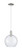 Innovations - 716-1P-PN-G124-10 - One Light Mini Pendant - Arcadia - Polished Nickel