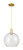 Innovations - 716-1P-SG-G124-12 - One Light Mini Pendant - Arcadia - Satin Gold