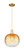 Innovations - 716-1P-SG-G481-10AM - One Light Mini Pendant - Arcadia - Satin Gold