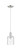 Innovations - 716-1P-SN-G1113 - One Light Mini Pendant - Arcadia - Brushed Satin Nickel