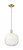 Innovations - 716-1S-AB-G481-10OP - One Light Mini Pendant - Arcadia - Antique Brass