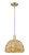 Innovations - 716-1S-AB-RBD-12-NAT - One Light Mini Pendant - Arcadia - Antique Brass