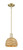 Innovations - 716-1S-AB-RBD-8-NAT - One Light Mini Pendant - Arcadia - Antique Brass