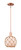Innovations - 716-1S-AC-G121-8RB - One Light Mini Pendant - Arcadia - Antique Copper