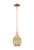 Innovations - 716-1S-AC-G459-6ME - One Light Mini Pendant - Arcadia - Antique Copper