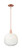 Innovations - 716-1S-AC-G481-10OP - One Light Mini Pendant - Arcadia - Antique Copper
