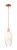 Innovations - 716-1S-AC-G484-7OP - One Light Mini Pendant - Arcadia - Antique Copper