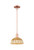 Innovations - 716-1S-AC-NBD2-9-NAT - One Light Mini Pendant - Arcadia - Antique Copper