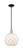 Innovations - 716-1S-BAB-G121-10RW - One Light Mini Pendant - Arcadia - Black Antique Brass
