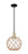 Innovations - 716-1S-BAB-G122-10RB - One Light Mini Pendant - Arcadia - Black Antique Brass