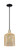 Innovations - 716-1S-BAB-G559-8ME - One Light Mini Pendant - Arcadia - Black Antique Brass