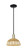 Innovations - 716-1S-BAB-NBD2-9-NAT - One Light Mini Pendant - Arcadia - Black Antique Brass