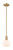 Innovations - 716-1S-BB-G121-6 - One Light Mini Pendant - Arcadia - Brushed Brass