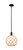 Innovations - 716-1S-BK-G121-10RB - One Light Mini Pendant - Arcadia - Matte Black