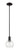 Innovations - 716-1S-BK-G124-6 - One Light Mini Pendant - Arcadia - Matte Black