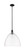 Innovations - 716-1S-BK-GBD-162 - One Light Mini Pendant - Arcadia - Matte Black