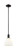 Innovations - 716-1S-BK-GBD-751 - One Light Mini Pendant - Arcadia - Matte Black