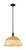 Innovations - 716-1S-BK-NBD2-16-NAT - One Light Mini Pendant - Arcadia - Matte Black