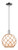 Innovations - 716-1S-PC-G121-10RB - One Light Mini Pendant - Arcadia - Polished Chrome