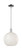 Innovations - 716-1S-PC-G1216-12WM - One Light Mini Pendant - Arcadia - Polished Chrome