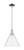 Innovations - 716-1S-PC-GBC-122 - One Light Mini Pendant - Arcadia - Polished Chrome