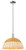 Innovations - 716-1S-PN-NBD2-16-NAT - One Light Mini Pendant - Arcadia - Polished Nickel