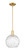 Innovations - 716-1S-SG-G1215-10 - One Light Mini Pendant - Arcadia - Satin Gold