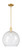 Innovations - 716-1S-SG-G124-14 - One Light Mini Pendant - Arcadia - Satin Gold