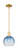 Innovations - 716-1S-SG-G483-8SB - One Light Mini Pendant - Arcadia - Satin Gold