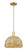 Innovations - 716-1S-SG-RBD-12-NAT - One Light Mini Pendant - Arcadia - Satin Gold