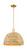 Innovations - 716-1S-SG-RBD-16-NAT - One Light Mini Pendant - Arcadia - Satin Gold