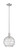 Innovations - 716-1S-SN-G1213-10CL - One Light Mini Pendant - Arcadia - Brushed Satin Nickel