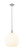 Innovations - 716-1S-SN-G1217-14WV - One Light Mini Pendant - Arcadia - Brushed Satin Nickel
